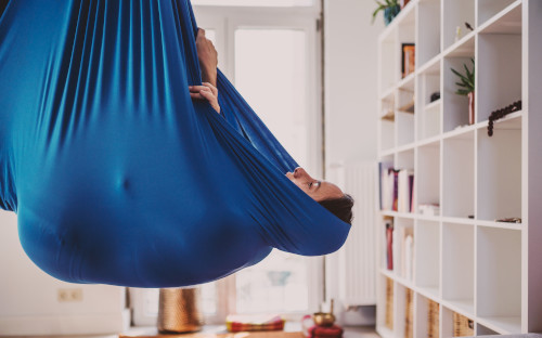Luft yoga Tuch hängematte antigravity swinging yoga